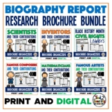 Biography Report Research Report Bundle