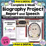 Biography Folder Report & Web Site Use - Biography Project