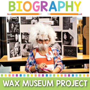 Preview of Biography Research | Wax Museum Project | Graphic Organizers | Writing Lessons  