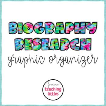 Preview of Research Writing | Biography Research | Graphic Organizer | Research Planning