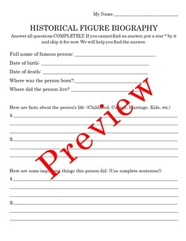 author biography research paper