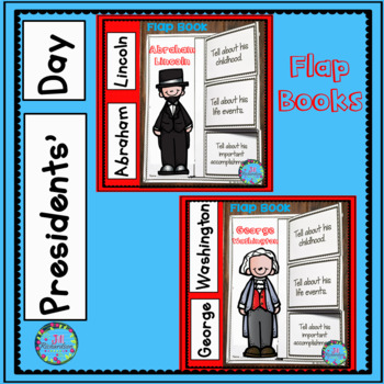 Preview of Biography Template President's Day Writing Kindergarten First Second Grade ESL