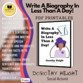 Biography Template | Write A Biography In Less Than A Day 