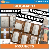 Biography Templates - Crafts & Research Project for Any Pe