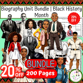 Biography Unit Bundle | Black History Month