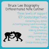 Biography Video Note Catcher: Bruce Lee