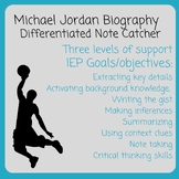 Biography Video Note Catcher: Michael Jordan