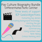 Biography Video Note Catcher Pop Culture Growing Bundle