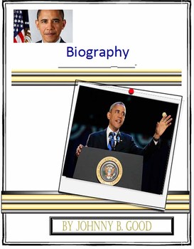 Preview of Biography Workbooklet Informational Nonfiction Text