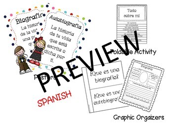 what is biography mean in spanish