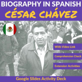 Biography in Spanish -  Cesar Chávez (Activista) - México