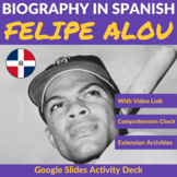 Biography in Spanish -  Felipe Alou (Baseball Player) - Re
