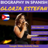 Biography in Spanish -  Gloria Estefan (Latin Music Singer