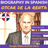 Biography in Spanish - Oscar de la Renta (Diseñador) - Rep