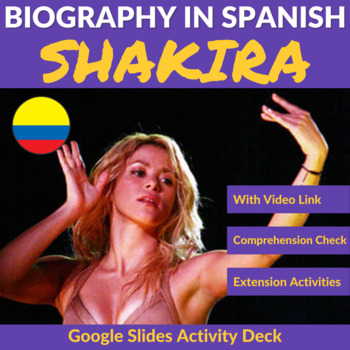shakira biography in spanish