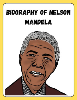 biography of nelson mandela 3 pages