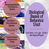 Biological Bases of Behavior Unit - Psychology Lectures an