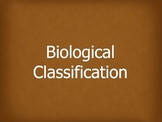 Biological Classification Powerpoint