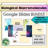 Biological Macrmolecules Google Slides BUNDLE (for AICE/AS