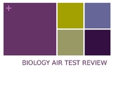 Biology AIR Test Prep Review Game - Editable