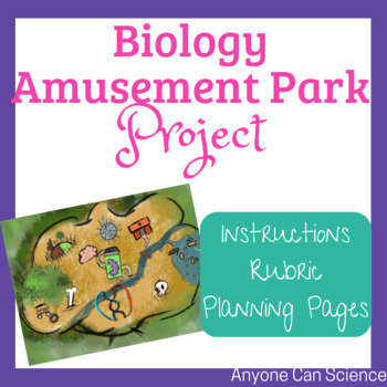 Preview of Biology Amusement Park End of Year Project