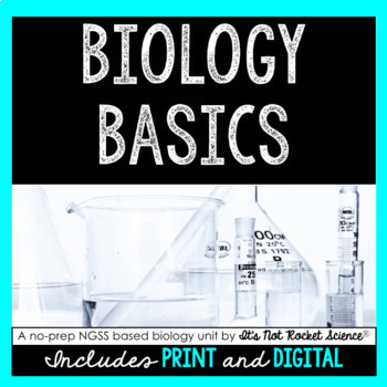 Preview of Biology Basics Unit