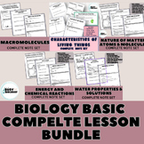 Biology Basics Unit | Complete Lessons Bundle (includes 5 