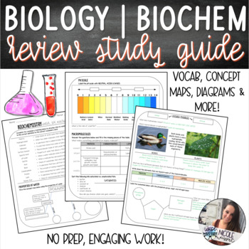 Preview of Biology | Biochemistry, Chemistry of Life Study Guide/Review