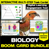 Biology Boom Cards GROWING Bundle w/ BONUS - Digital Task Cards