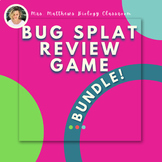 Biology "Bug Splat" Game Cards - Vocabulary BUNDLE for The