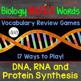 DNA RNA Protein Synthesis - Biology Science Vocabulary Act