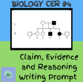 Biology: C.E.R. Writing Prompt #4- genetics pedigree