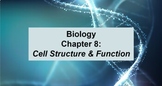 Biology Ch 8: Cell Structure & Function MS Word Guided Not