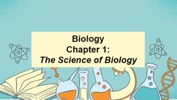 Preview of Biology Chapter 1: The Science of Biology MS Word Guided Notes & PowerPoints