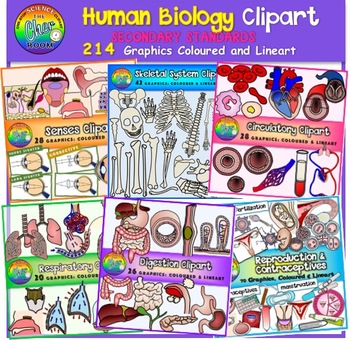 Preview of Biology Clipart (Human)