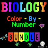 Biology Color By Number Bundle #1 Scientific Method Micros
