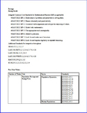 Biology Common Core Aligned Pacing Guide with NGSSS (Flori