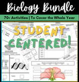 Biology Course Bundle | Activities that Cover the Whole Ye