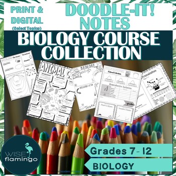 Preview of The ENTIRE Biology Doodle-it! Notes Collection