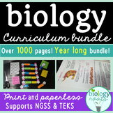 Biology Curriculum Full Year Bundle