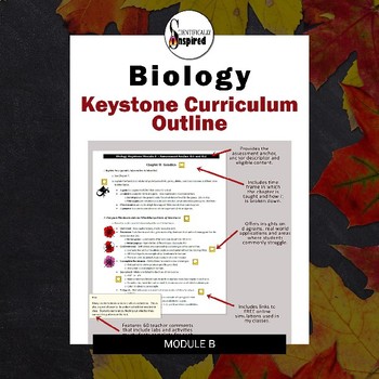 Preview of Biology Course Notes | Keystone Exam Prep (Module B / Half Year)