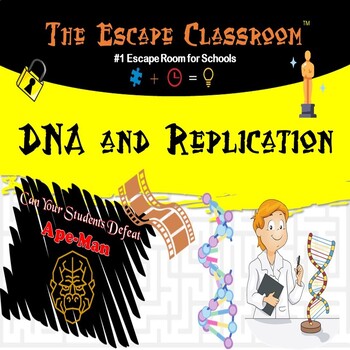 Preview of Biology: DNA & Replication Escape Room | The Escape Classroom