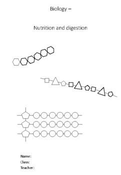 Preview of Biology - Digestion