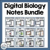 Biology Digital Interactive Notebook - Cornell Notes - Dis