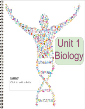 Preview of Biology Digital Notebook:  Unit 1-What is science?