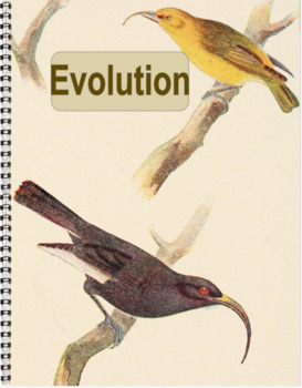 Preview of Biology Digital Notebook:  Unit 7-Evolution