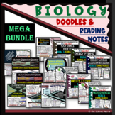 Biology Doodles Bundle 1 of 18 EOY Biology Graphic Organiz