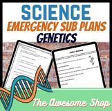 Biology EMERGENCY Sub Plans *Genetics* for Middle and High School