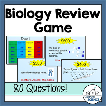 Preview of Biology EOC End of the Year Review Game