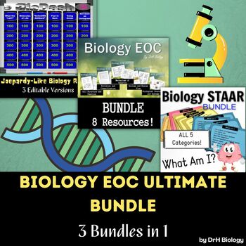Preview of Biology EOC STAAR Ultimate Bundle